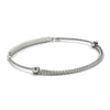 Round Diamond Pavé Chain Slider Bracelet