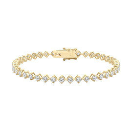 Round Diamond Tennis Bracelet