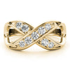 Infinity Pavé Diamond Ring