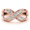 Infinity Pavé Diamond Ring