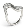 Curved Cluster Diamond Ring