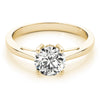 Round Solitaire Engagement Ring