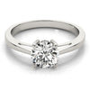 Round Solitaire Engagement Ring