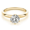 Round Solitaire Engagement Ring