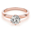 Round Solitaire Engagement Ring