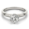 Round Solitaire Engagement Ring