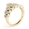 Squiggle Pavé Novelty Diamond Ring