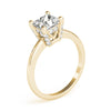 Princess Solitaire Hidden Halo Engagement Ring