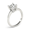 Princess Solitaire Hidden Halo Engagement Ring