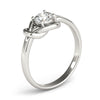 Round Love Knot Diamond Ring