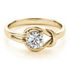 Round Love Knot Diamond Ring