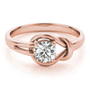 Round Love Knot Diamond Ring