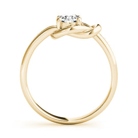 Round Love Knot Diamond Ring