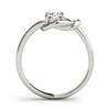 Round Love Knot Diamond Ring