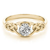 Round Love Knot Diamond Ring