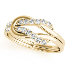 Love Knot Pavé Diamond Ring