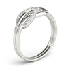 Love Knot Pavé Diamond Ring