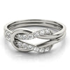 Love Knot Pavé Diamond Ring