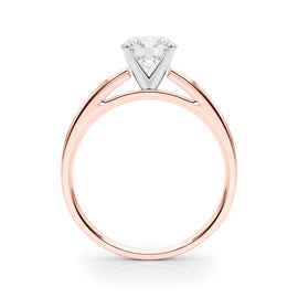 Round Solitaire Engagement Ring