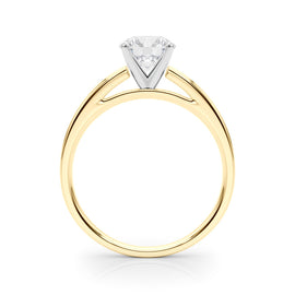 Round Solitaire Engagement Ring