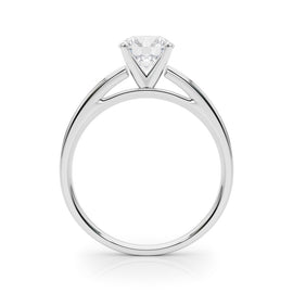 Round Solitaire Engagement Ring