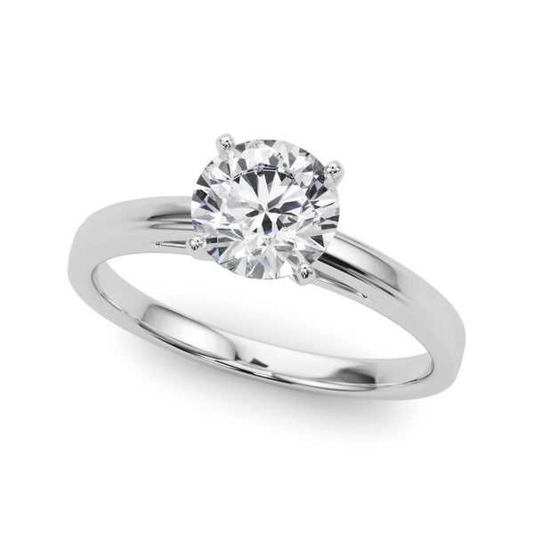 Round Solitaire Engagement Ring