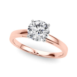 Round Solitaire Engagement Ring