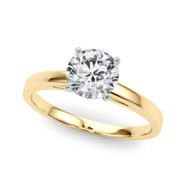 Round Solitaire Engagement Ring