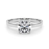 Round Solitaire Engagement Ring