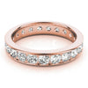 Round Diamond Eternity Wedding Ring