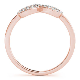 Pavé Infinity Diamond Ring