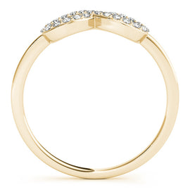 Pavé Infinity Diamond Ring