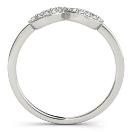 Pavé Infinity Diamond Ring