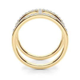 Pavé Open Diamond Ring