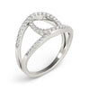 Pavé Open Diamond Ring