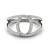 Pavé Open Diamond Ring