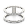 Pavé Multi-Row Diamond Ring