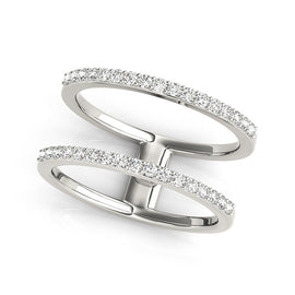 Pavé Multi-Row Diamond Ring