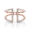 Pavé Multi-Row Diamond Ring