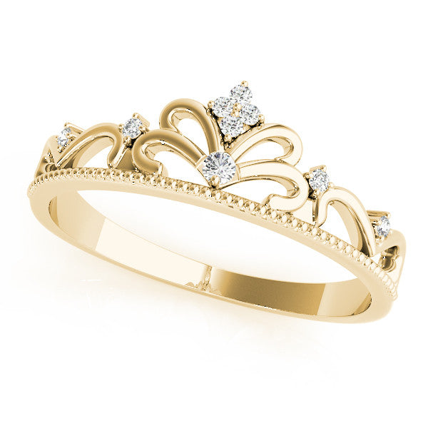 Tiara Novelty Diamond Ring