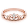 Tiara Novelty Diamond Ring