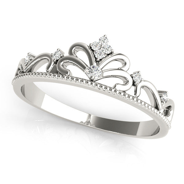 Tiara Novelty Diamond Ring