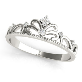 Tiara Novelty Diamond Ring