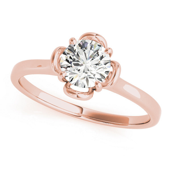 Round Solitaire Engagement Ring