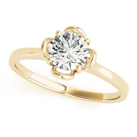 Round Solitaire Engagement Ring