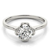 Round Solitaire Engagement Ring