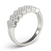 Cluster Row Diamond Ring