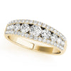 Round Multi-Row Pavé Diamond Ring