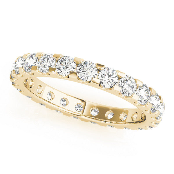 Round Diamond Eternity Wedding Ring