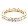 Round Diamond Eternity Wedding Ring